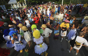 Masquerade March 2010 photo - Duval Street, Key West